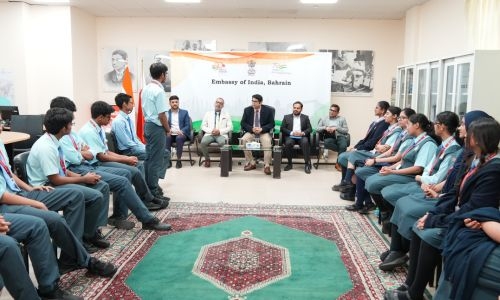 Students take part in ‘Visit Embassy’ programme