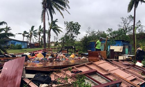 Death toll rises as Fiji cleans  up after ‘strongest ever’ cyclone