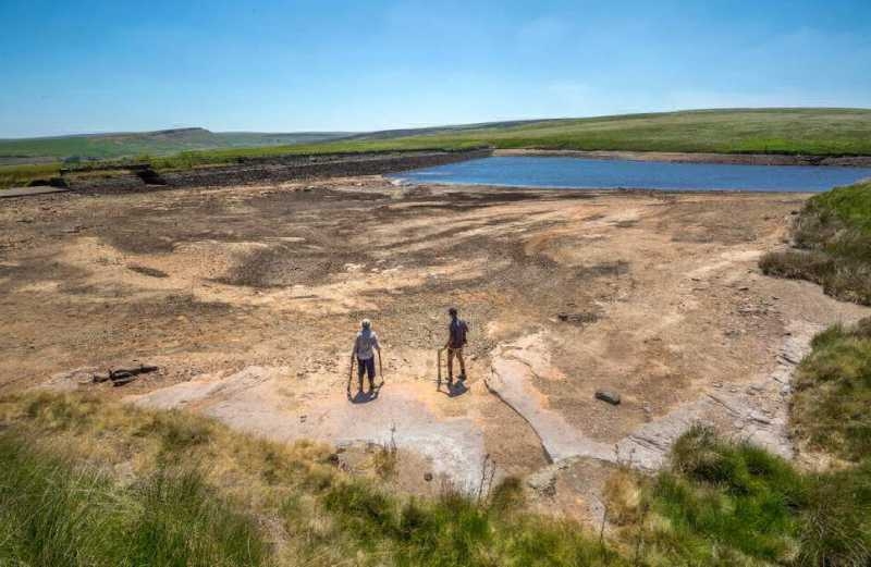 The mysterious landscapes of heat scorched Britain