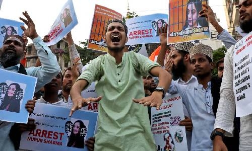 India's ruling party asks officials to exercise caution on religious issues after Islamic nations protest