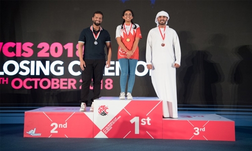 Shaikha Fatima excels in Indoor Skydiving 