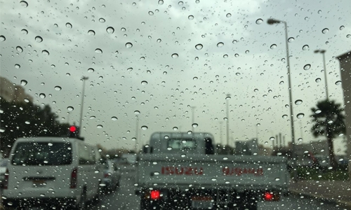 Unstable weather in Bahrain today