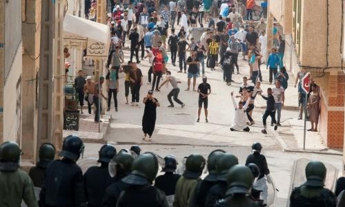 Clash over arrest of  Morocco movement head