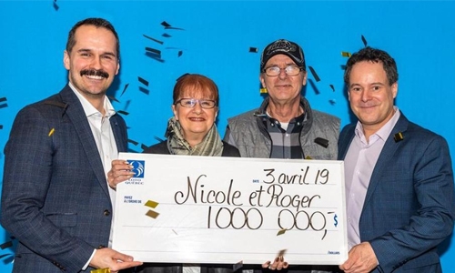 Canadian couple find lost ticket to become last-minute millionaires