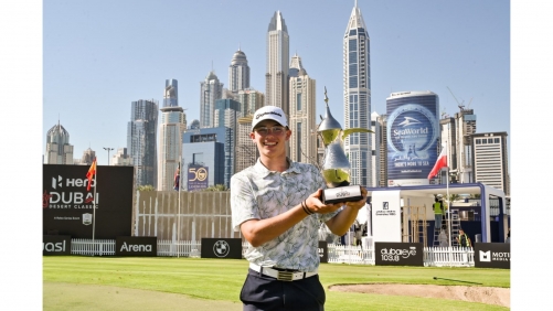 Louis Klein Triumphs at Junior Dubai Desert Classic with Record-Breaking Performance