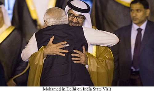 Mohamed in Delhi on India State Visit