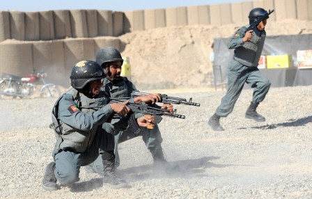 Afghan blast kills five policemen: officials