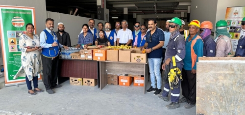 ICRF Thirst-Quenchers 2024 Holds Fourth Event at Marassi Worksite, Distributing Refreshments to 260 Workers