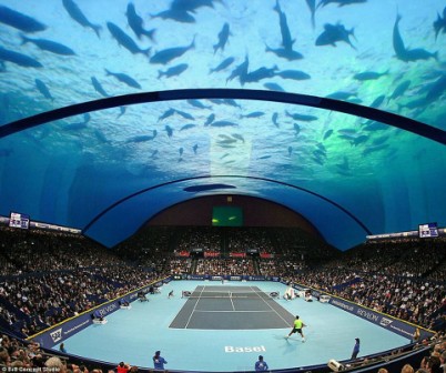 World's first underwater tennis court to be built in Dubai