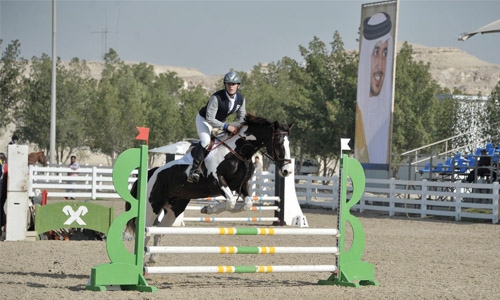 Venus bags GP class in showjumping