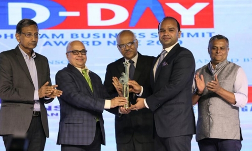 Adeeb Ahamed honoured as NRI Businessman of the Year