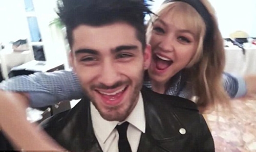 Zayn Malik showers Gigi Hadid with flowers for her 21st birthday