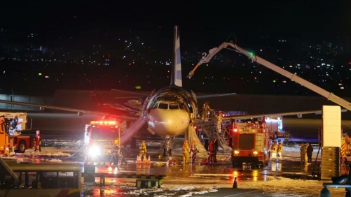 Plane with 176 Passengers Catches Fire Before Takeoff in South Korea