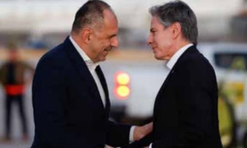 Blinken meets Greek PM Mitsotakis after an hour of talks with Erdogan