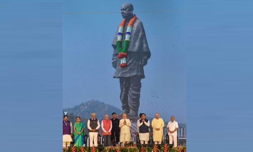 India inaugurated the world’s biggest statue