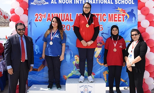 Al Noor Athletic Meet: Sapphire House  overall champions 