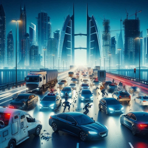 A wake-up call for road safety : 48% of traffic accidents in Bahrain result in severe injuries in June 2024