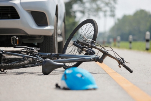 Cyclist awarded compensation after car accident 