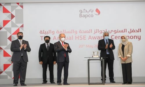 Bapco holds annual HSE awards ceremony for 2020