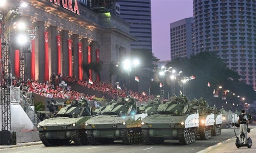 Singapore armoured vehicles seized by Hong Kong customs