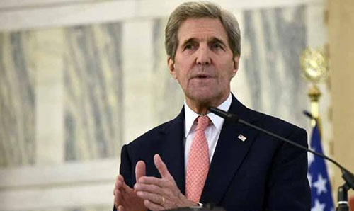 Kerry arrives in Kabul on surprise visit