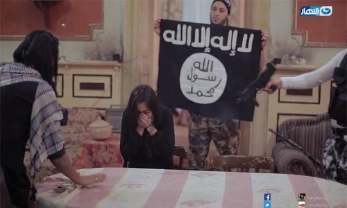 ‘Mini ISIS’ prank leaves Egyptian actress running for her life