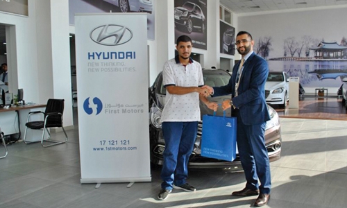 Ahmed Mubarak winner of ‘Hyundai’s B1G’ competition
