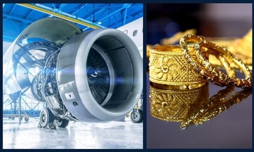Jewellery, airplane parts top Bahrain’s re-exports in January