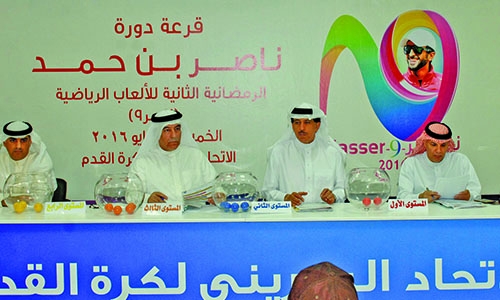 Nasser 9 football draw held