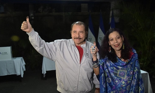 Nicaragua votes in polls seen re-electing Ortega