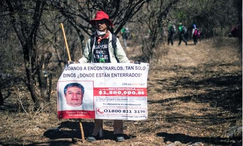 Looking for missing can be dangerious in Mexico