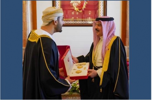 HM King Hamad lauds progress of solid Bahraini-Omani ties
