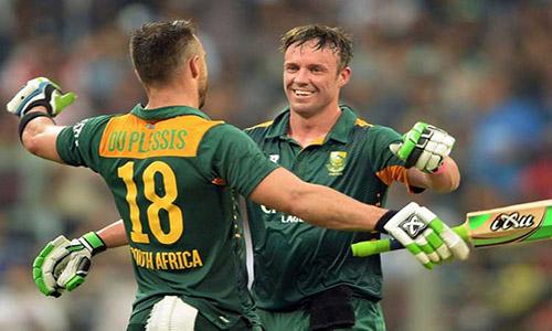 Three centuries fire South Africa to 438-4 against India