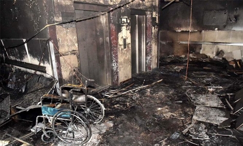 Nurse refused to leave 8 babies in burning nursery