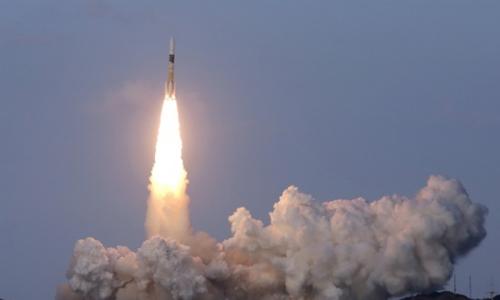 Japan rocket launches its first commercial satellite