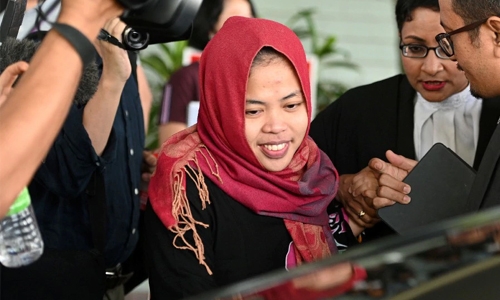 Malaysia court frees woman in N Korea murder case