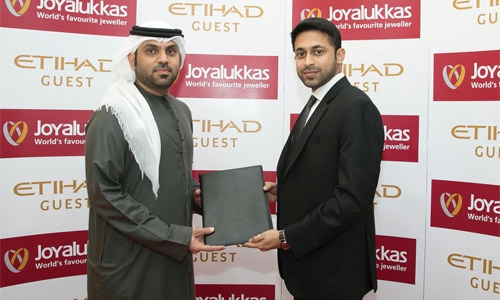 Access Etihad Guest miles through Joyalukkas