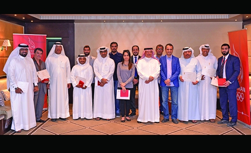 Standing committees of Charity Futsal honoured  