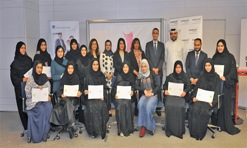 Eighteen graduate from Tamkeen’s  graphic design training programme