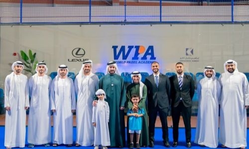 HH Shaikh Khalid inaugurates World Padel Academy in Bahrain