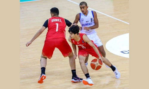 Bahrain youth bag Gulf basketball bronze