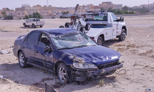  Bahraini driver hurt in Isa Town accident