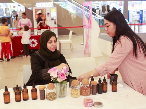 Oasis Mall Juffair Celebrates Pink Saturday, Raising Awareness for Breast Cancer