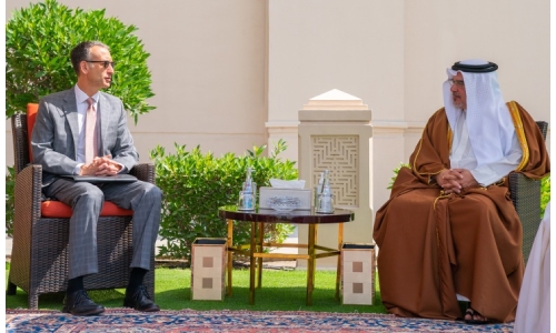 HRH Prince Salman receives newly appointed US Ambassador to Bahrain