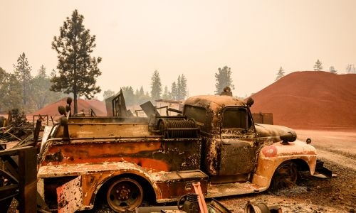 California fire rapidly reaches state's top 10 biggest ever