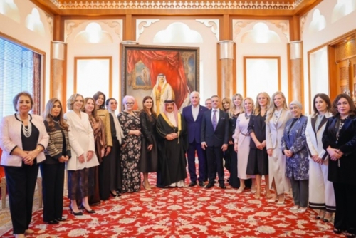 HM King receives Russian businesswomen