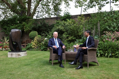 US President Joe Biden visits Britain ahead of NATO summit