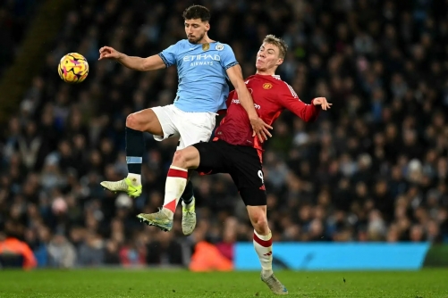 Dias ruled out for up to four weeks as Man City suffer fresh blow 