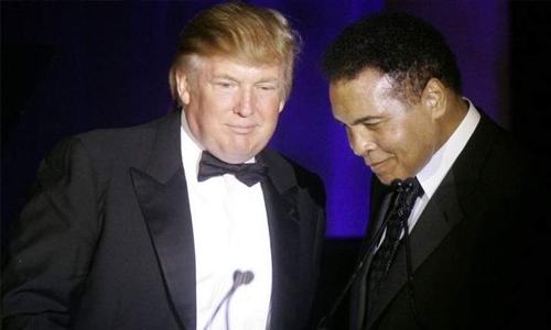 Muhammad Ali responds to Trump's call to ban Muslims from entering US