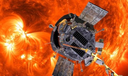 Nasa spacecraft 'touches' sun for first time, dives into atmosphere